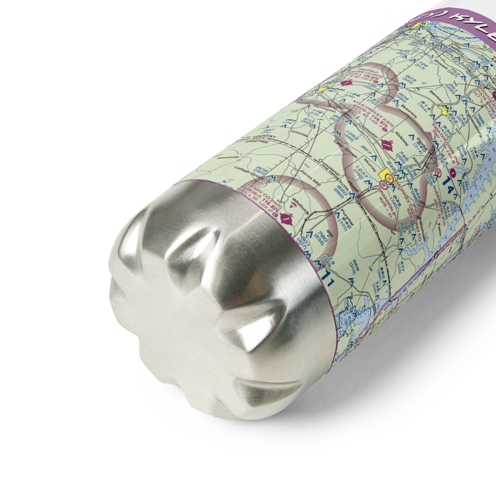 Kyle Oakley Field (CEY) VFR Sectional Water Bottle 