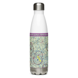 Coulter Field (CFD) VFR Sectional Water Bottle
