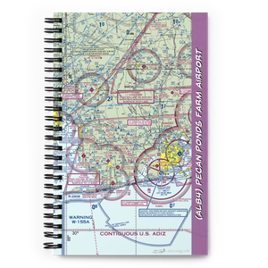 Pecan Ponds Farm Airport (AL84) VFR Sectional Notebook