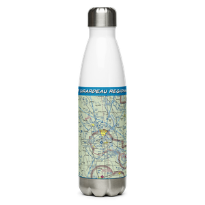 Cape Girardeau Regional Airport (CGI) VFR Sectional Water Bottle