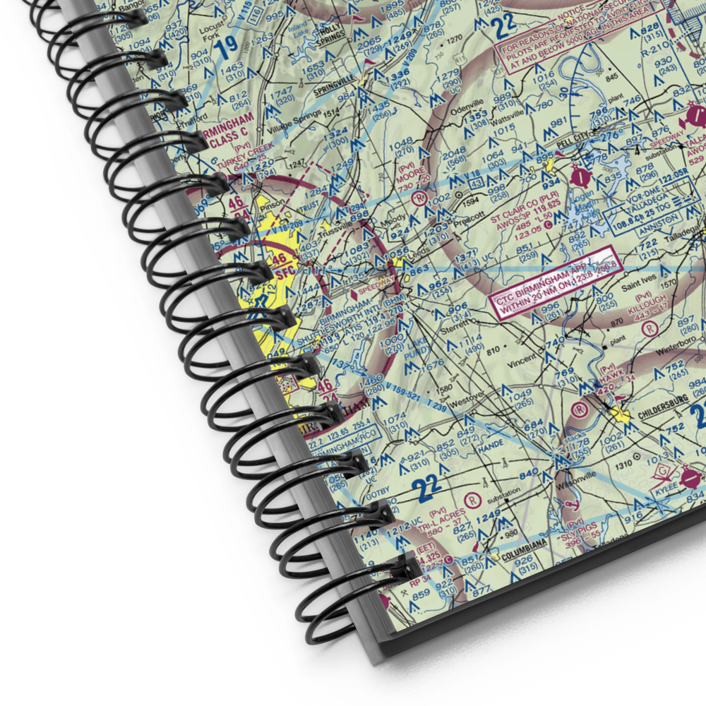 Dugger's Field (AL60) VFR Sectional Notebook 