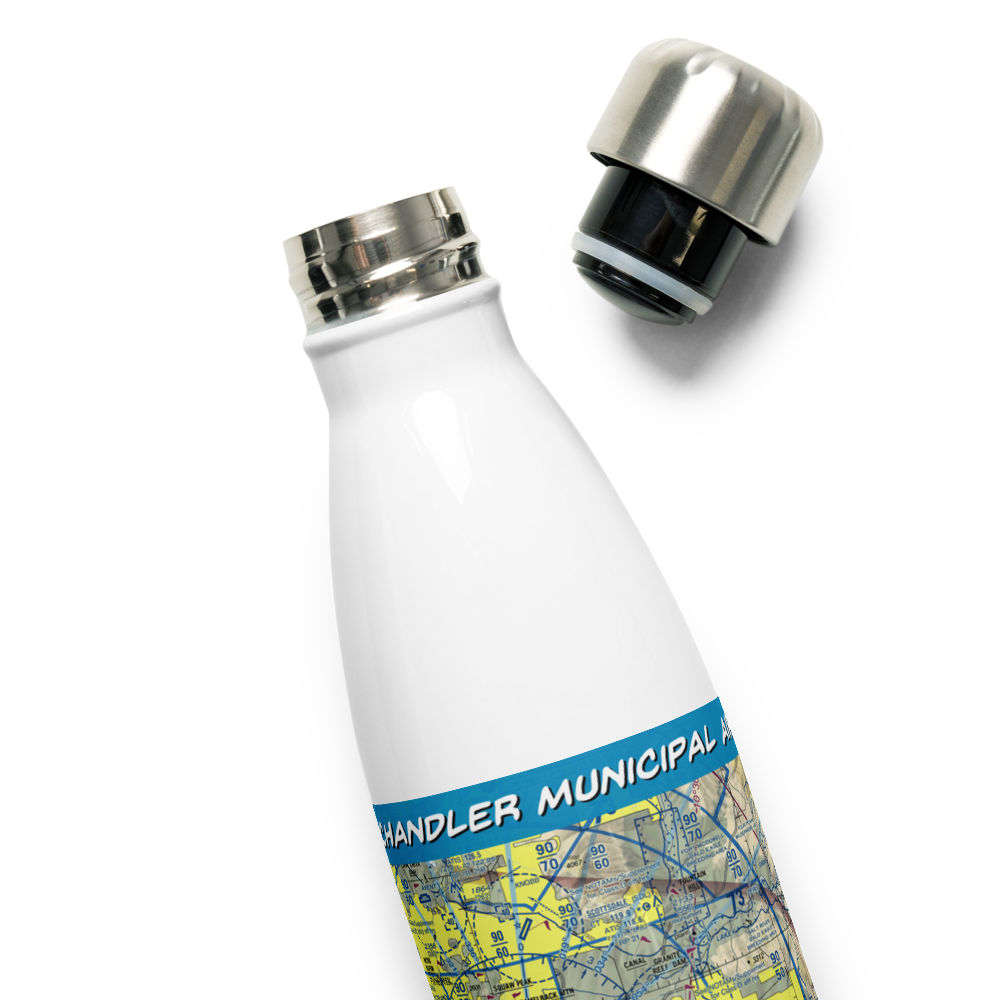 Chandler Municipal Airport (CHD) VFR Sectional Water Bottle 