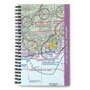 Shields Airport (AL55) VFR Sectional Notebook