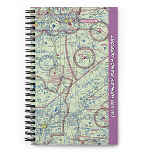 Henley Ranch Airport (AL43) VFR Sectional Notebook