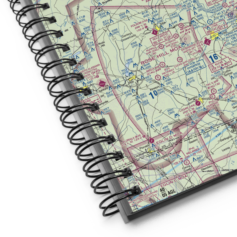 Benedick Airport (AL37) VFR Sectional Notebook 
