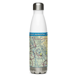 Chico Municipal Airport (CIC) VFR Sectional Water Bottle
