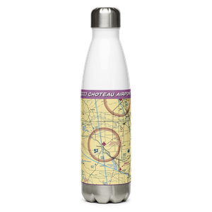 Choteau Airport (CII) VFR Sectional Water Bottle