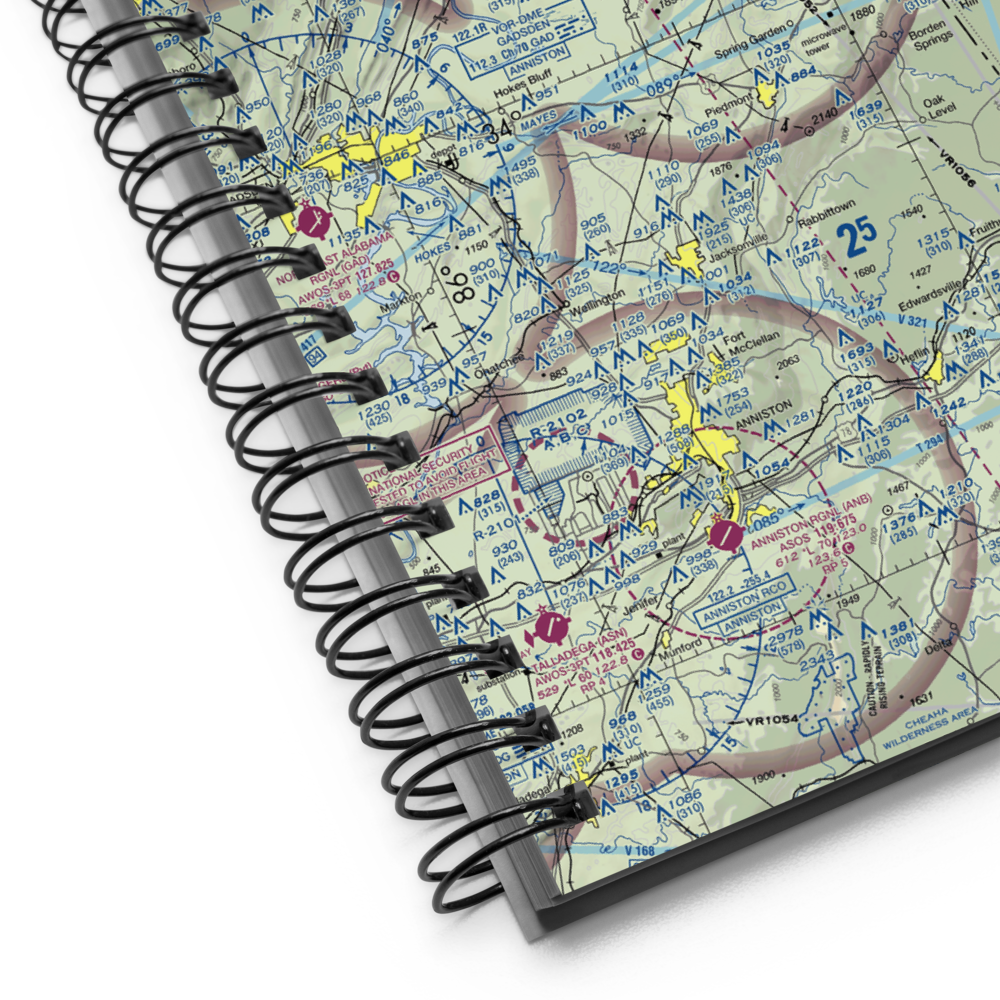 Headquarters Airport (AL27) VFR Sectional Notebook 