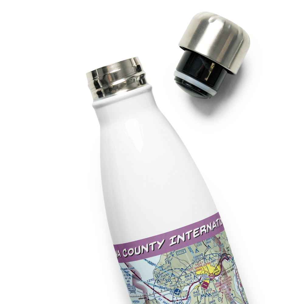 Chippewa County International Airport (CIU) VFR Sectional Water Bottle 