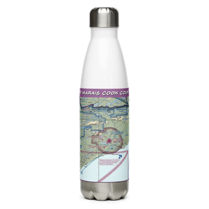 Grand Marais Cook County Airport (CKC) VFR Sectional Water Bottle