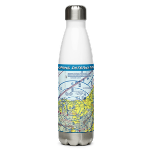 Cleveland Hopkins International Airport (CLE) VFR Sectional Water Bottle
