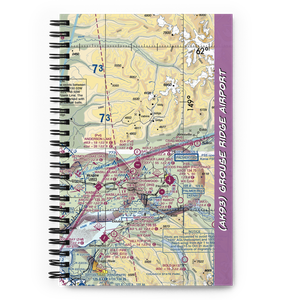 Grouse Ridge Airport (AK93) VFR Sectional Notebook