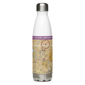 H.A. Clark Memorial Field (CMR) VFR Sectional Water Bottle