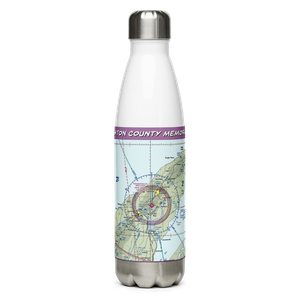 Houghton County Memorial Airport (CMX) VFR Sectional Water Bottle