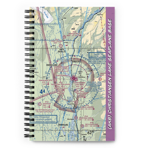 Christiansen Lake Seaplane Base (AK8) VFR Sectional Notebook