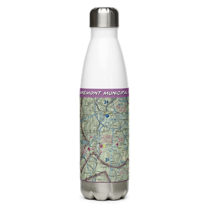Claremont Municipal Airport (CNH) VFR Sectional Water Bottle