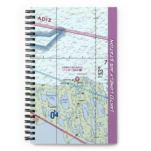 Lonely Air Station (AK71) VFR Sectional Notebook
