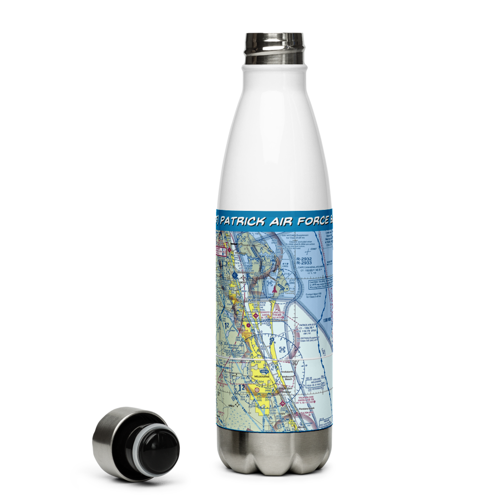 Patrick Air Force Base (COF) VFR Sectional Water Bottle 