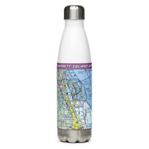 Merritt Island Airport (COI) VFR Sectional Water Bottle