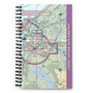 Moose Run Airstrip (AK55) VFR Sectional Notebook