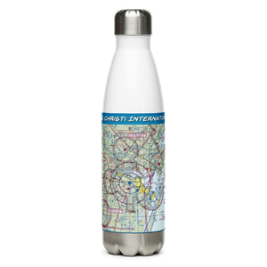 Corpus Christi International Airport (CRP) VFR Sectional Water Bottle