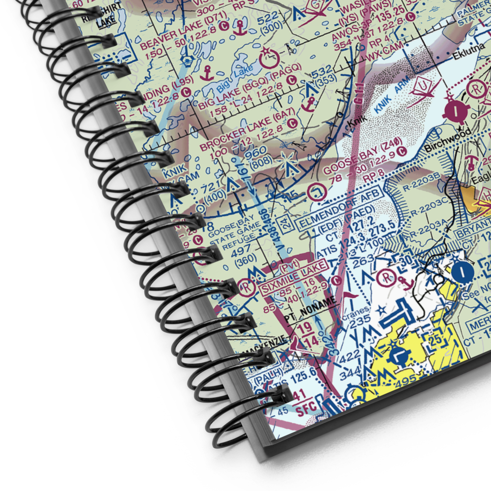 Shawn Field (AK47) VFR Sectional Notebook 
