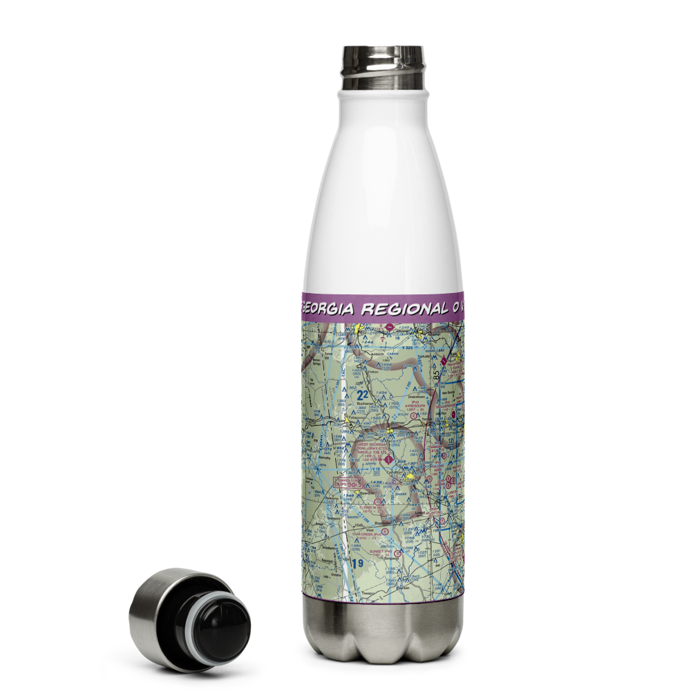 West Georgia Regional O V Gray Field (CTJ) VFR Sectional Water Bottle 