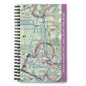 Kashwitna Lake Seaplane Base (AK34) VFR Sectional Notebook
