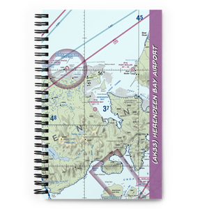 Herendeen Bay Airport (AK33) VFR Sectional Notebook