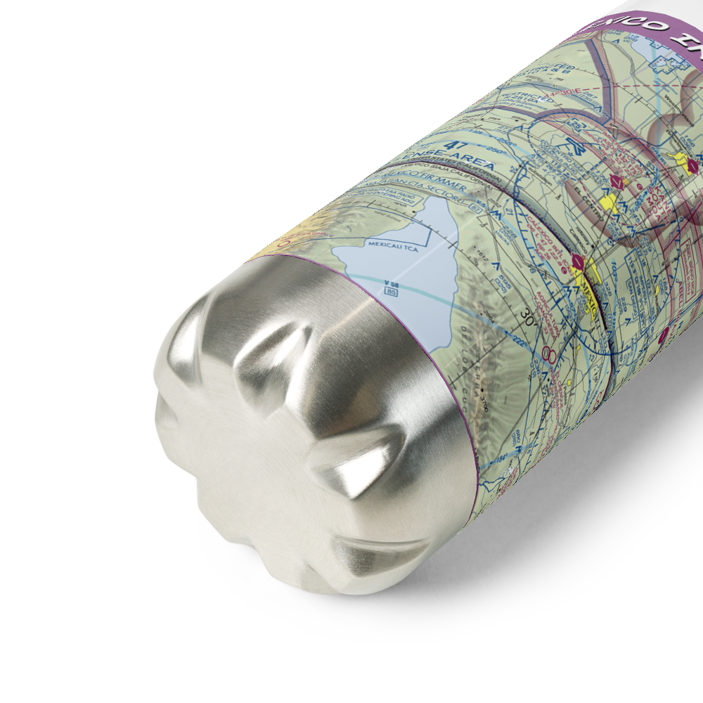 Calexico International Airport (CXL) VFR Sectional Water Bottle 