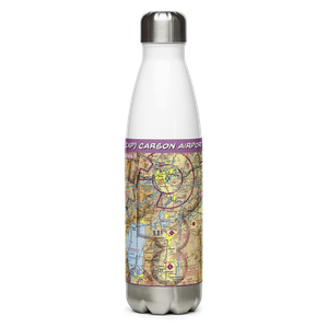 Carson Airport (CXP) VFR Sectional Water Bottle