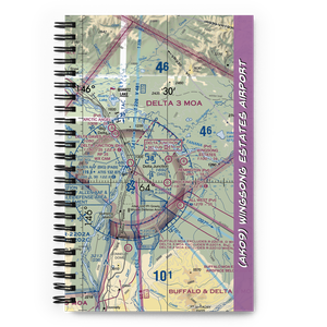 Wingsong Estates Airport (AK09) VFR Sectional Notebook