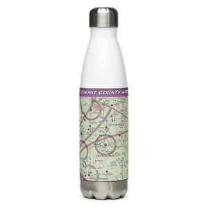 Dimmit County Airport (CZT) VFR Sectional Water Bottle
