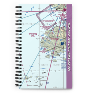 Dog Fish Bay Airport (AK07) VFR Sectional Notebook