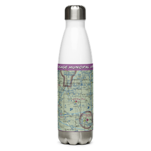 Osage Municipal Airport (D02) VFR Sectional Water Bottle