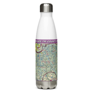 Arcade Tri County Airport (D23) VFR Sectional Water Bottle