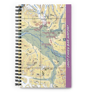 Jakes Bar Airport (AK0) VFR Sectional Notebook