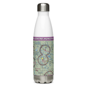 Sauk Centre Municipal Airport (D39) VFR Sectional Water Bottle