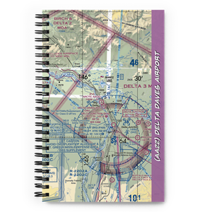 Delta Daves Airport (AA22) VFR Sectional Notebook