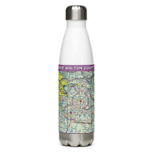 Monroe Walton County Airport (D73) VFR Sectional Water Bottle