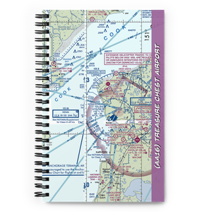 Treasure Chest Airport (AA16) VFR Sectional Notebook