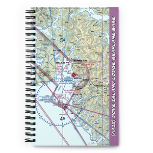 Dove Island Lodge Seaplane Base (AA12) VFR Sectional Notebook