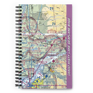 Misty Lake Seaplane Base (AA11) VFR Sectional Notebook
