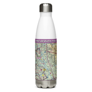Sequoia Field (D86) VFR Sectional Water Bottle
