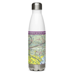 Romeo State Airport (D98) VFR Sectional Water Bottle
