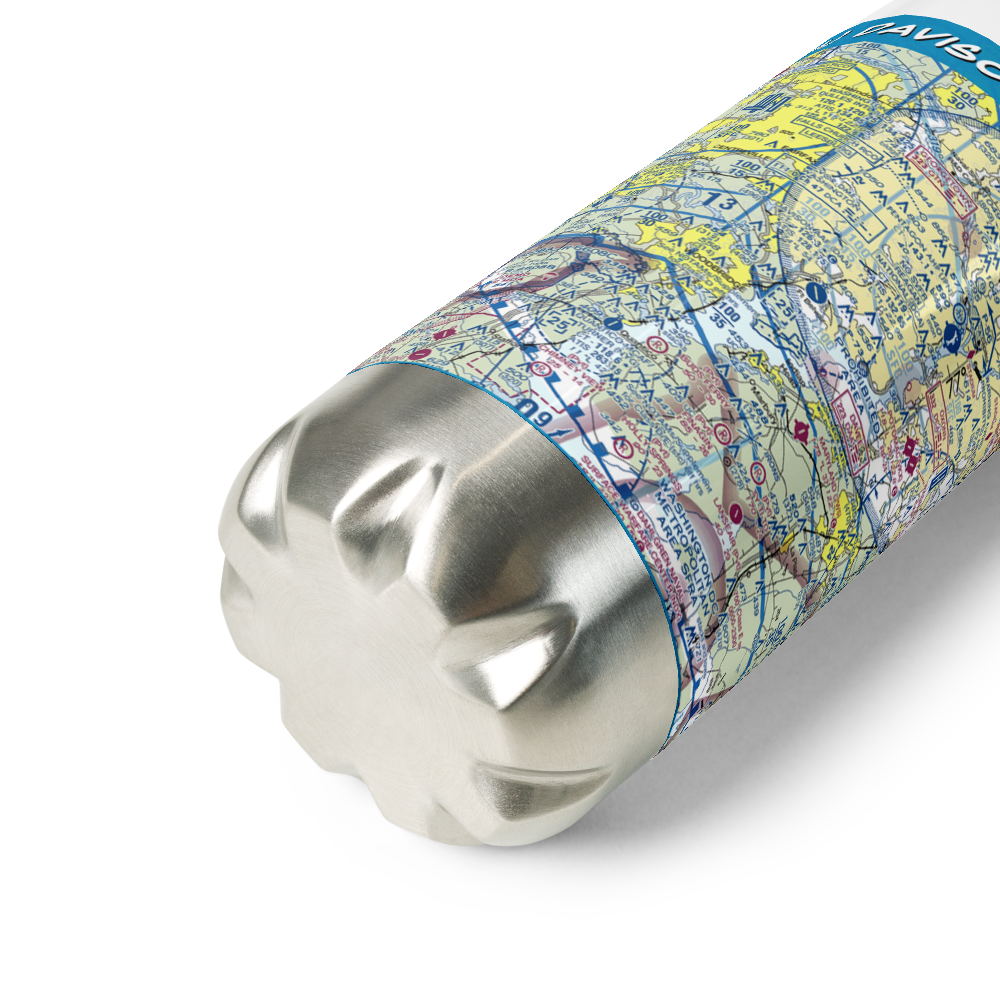 Davison Army Air Field (DAA) VFR Sectional Water Bottle 