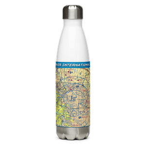 Denver International Airport (DEN) VFR Sectional Water Bottle