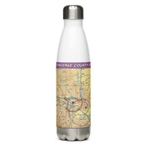Converse County Airport (DGW) VFR Sectional Water Bottle