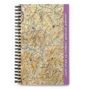Dixie US Forest Service Airport (A05) VFR Sectional Notebook