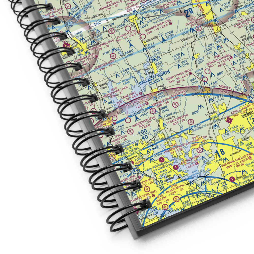 Mc Keon Aviation Airport (9XS4) VFR Sectional Notebook 